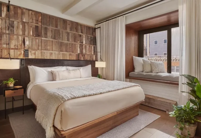 Charming guest room at 1 Hotel Central Park
