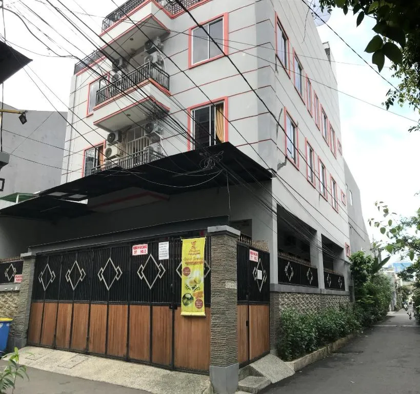Entrance of 37 Guesthouse Jakarta
