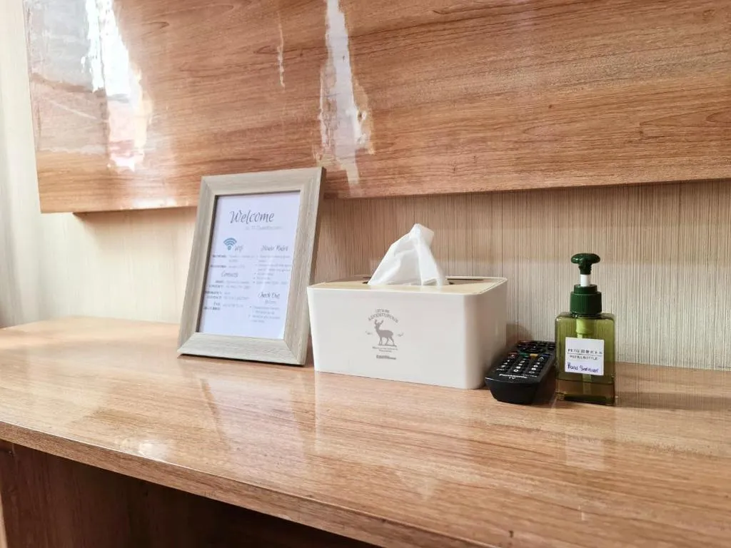 Room amenities in guest room at 37 Guesthouse Jakarta