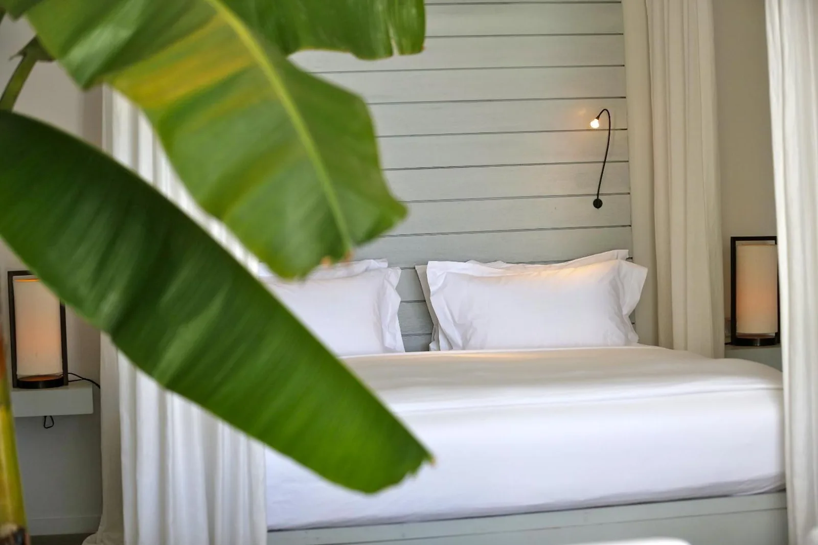 Chic bedroom design at The Lombok Lodge