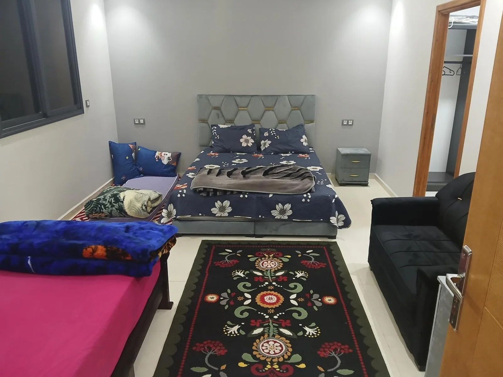 Family room setup at تجزئة الفتح 925 خريبكة 2 hotel