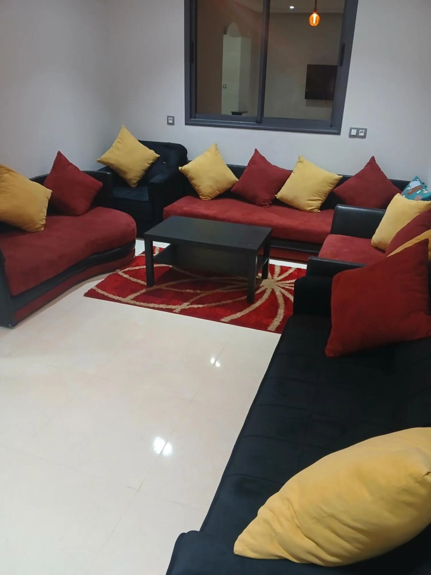 Living room at Tajiza Al-Fath 925 in Khouribga
