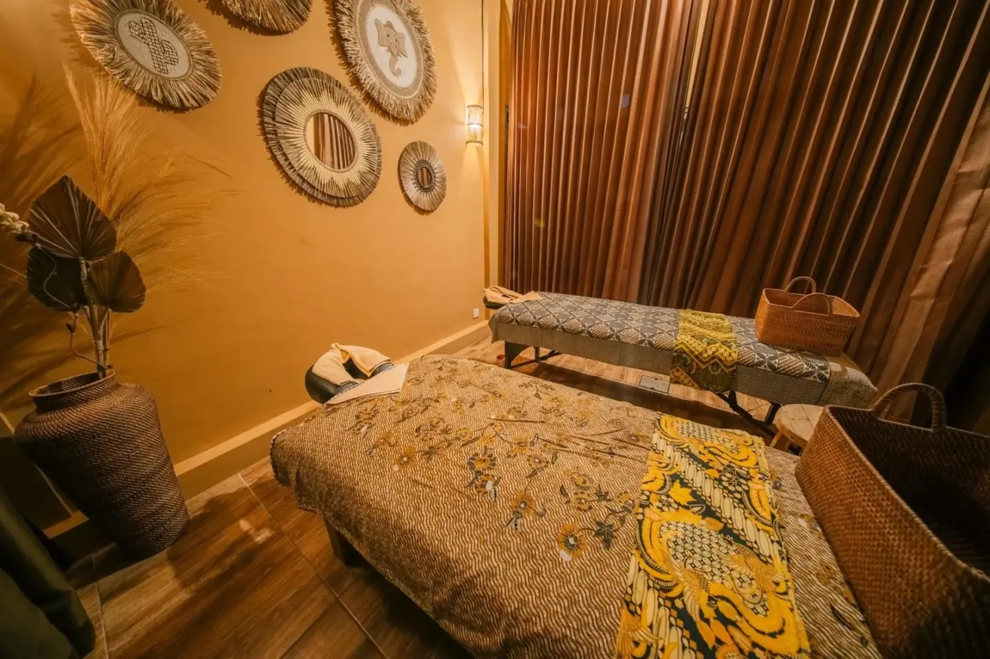 Spa-Behandlungsbetten bei AB Ubud Luxury Villa in Ubud