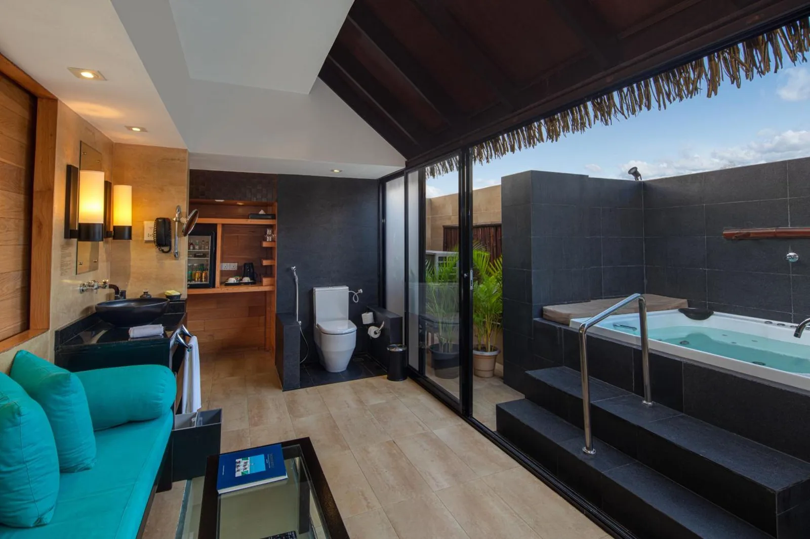 Bathroom and Outdoor Tub