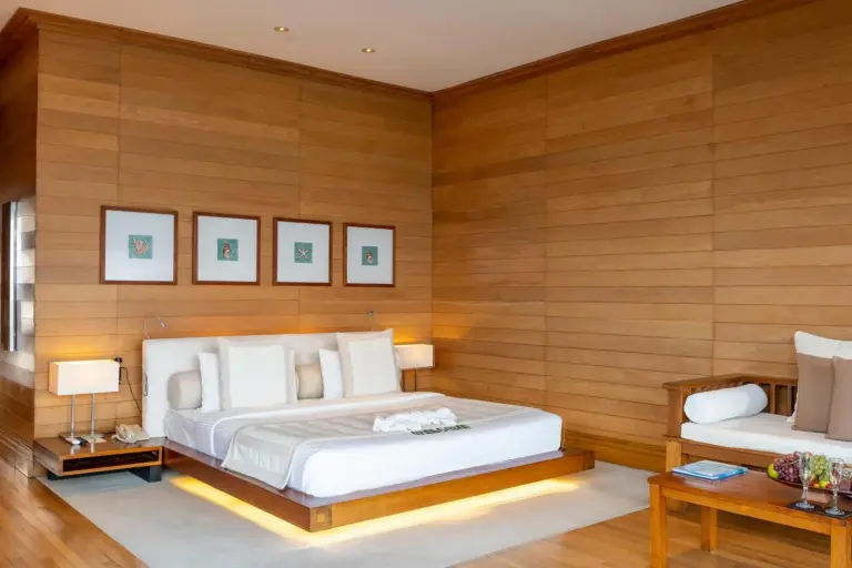 Intérieur d'une Adaaran Prestige Water Villa