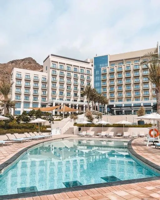 Swimming pool at Address Beach Resort Fujairah
