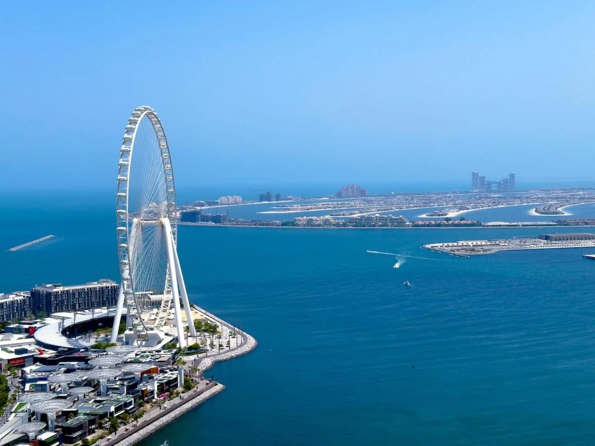 Ain Dubai view from ADDRESS BEACH RESORT