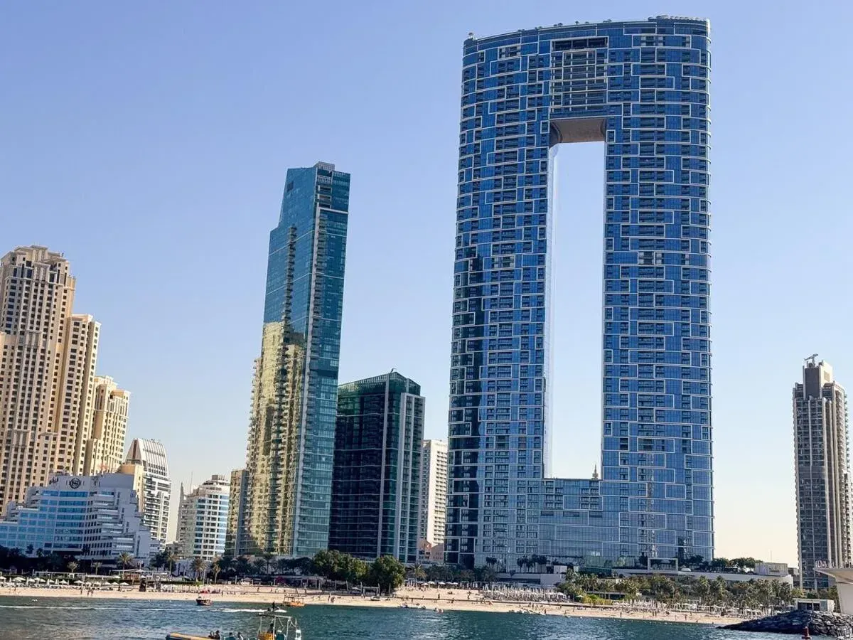 Exterior of ADDRESS BEACH RESORT in Dubai