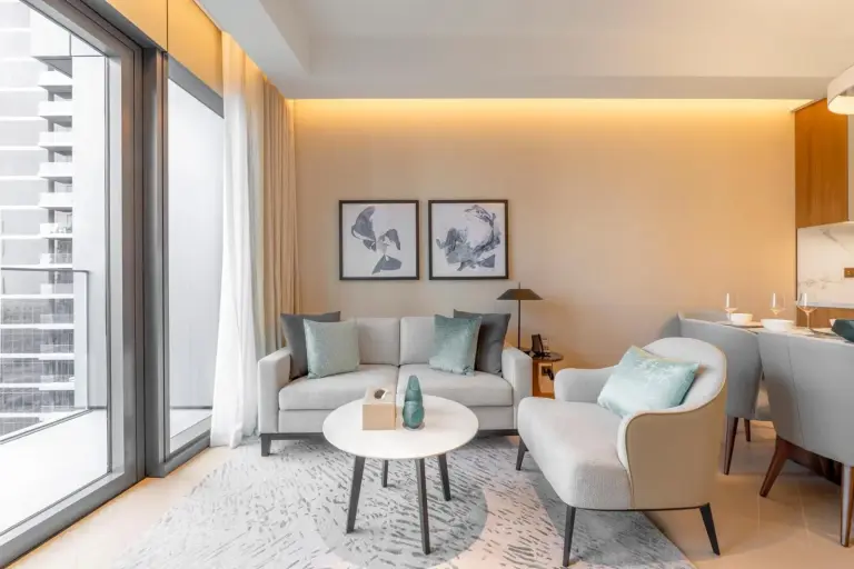 Living area in Address Opera Residences