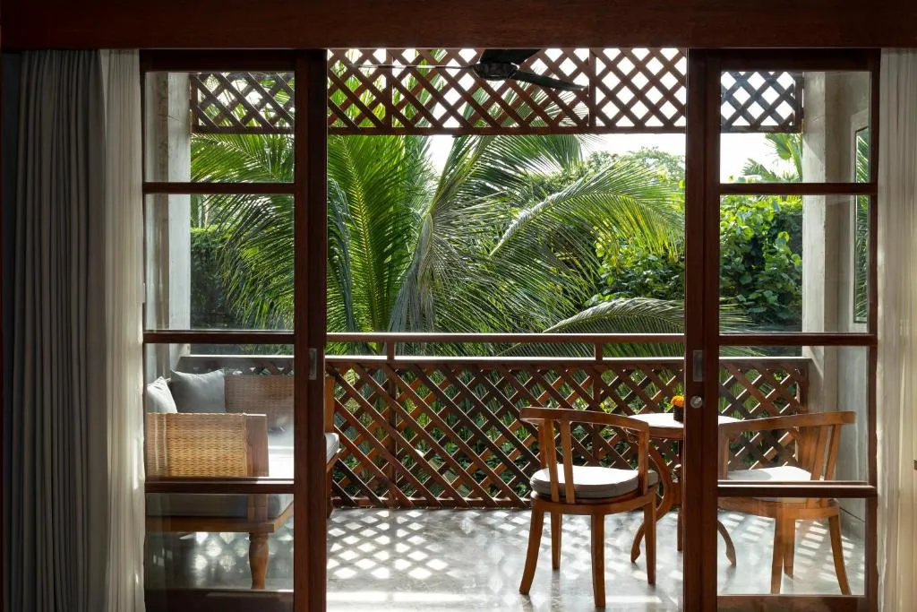 Balcony view at Adiwana Bisma in Ubud