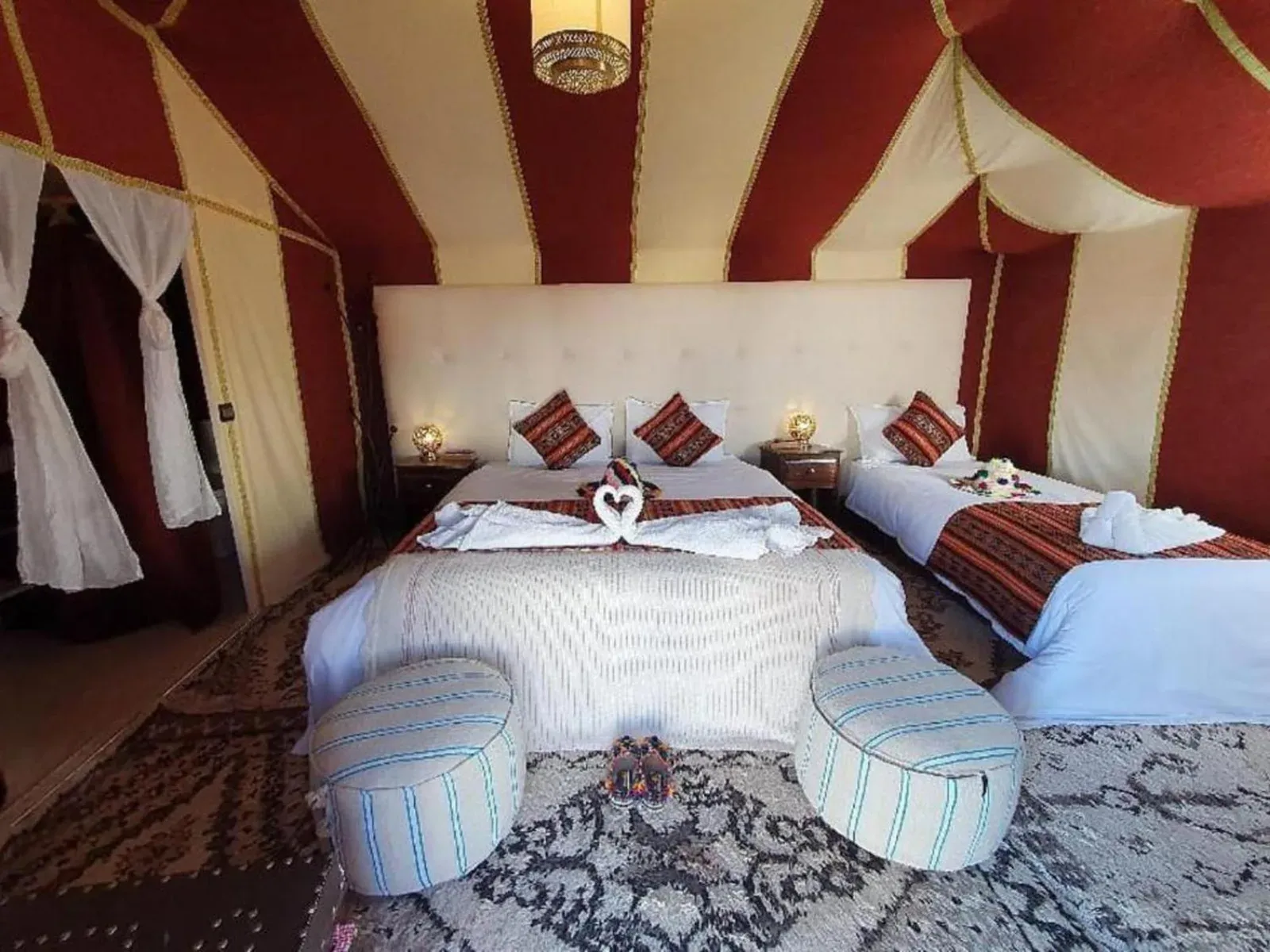 Family-friendly tent accommodation at Africa Stars Camp.