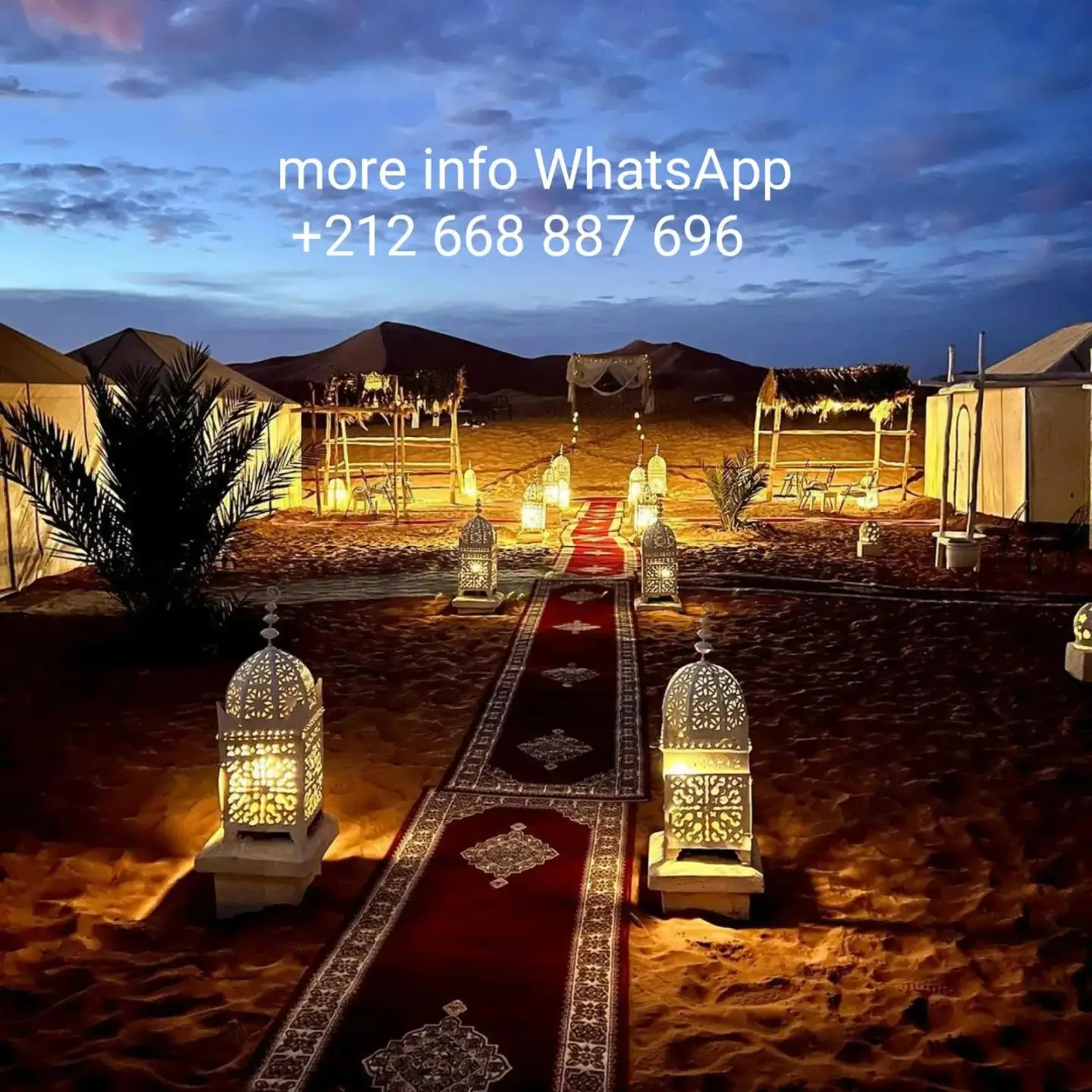 Ahlam Luxury Camp, à Merzouga