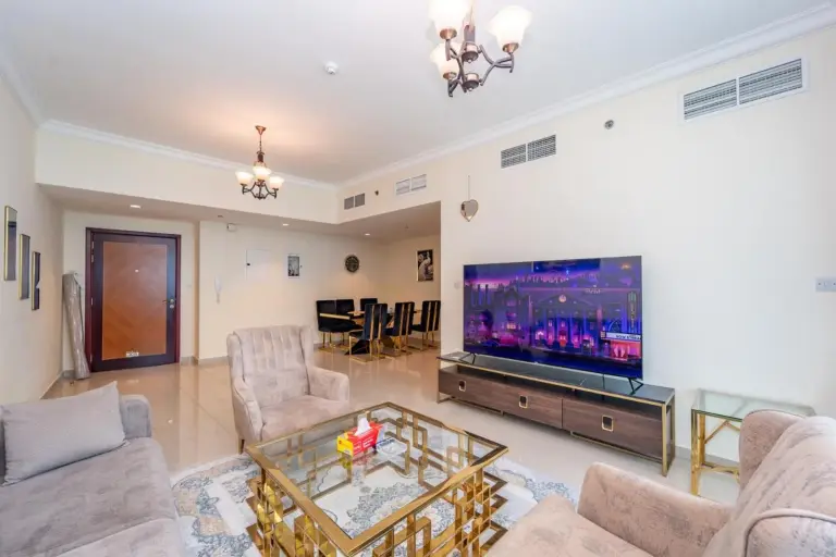 Unterhaltungsbereich im Ajman Luxurious Holiday Homes