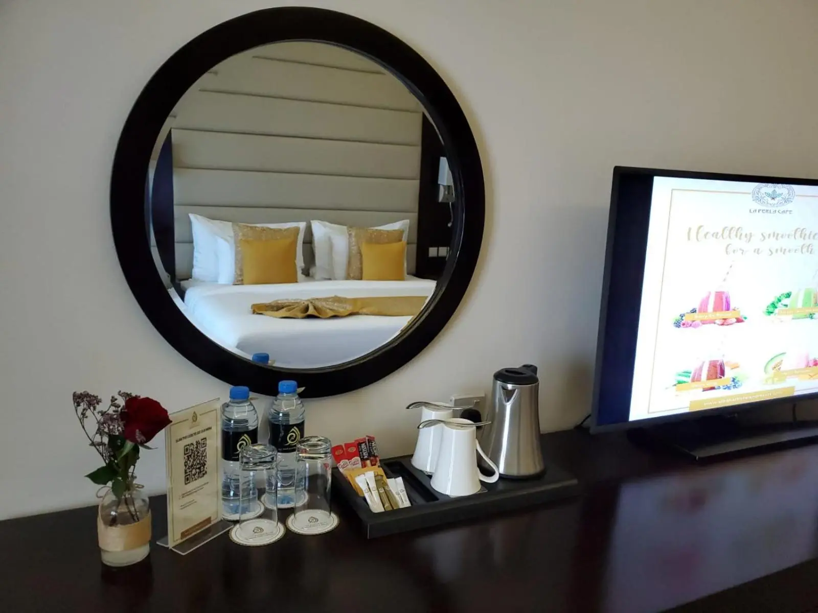In-room amenities at Al Bahar Hotel & Resort, Fujairah