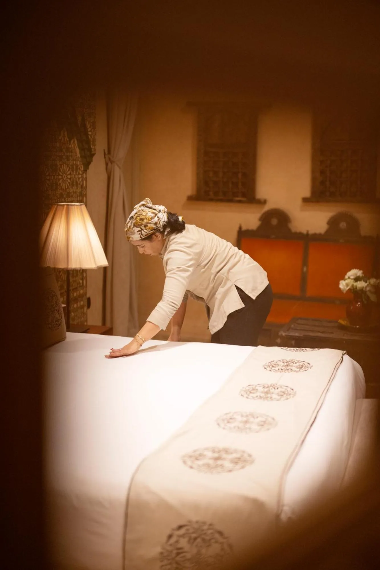 Servicio de limpieza en Almaha Marrakech Restaurant & SPA en Marrakech