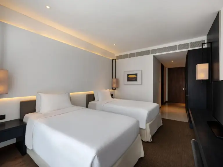 Chambre Twin moderne dans Amara Bangkok Hotel