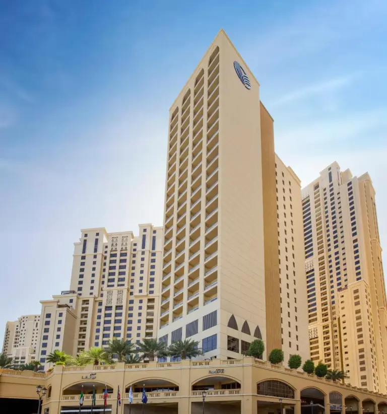 Außenansicht von Amwaj Rotana, Dubai