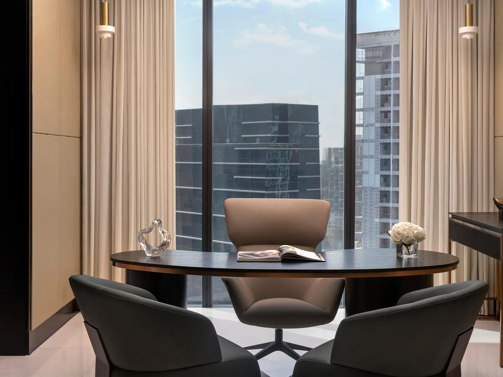 Modern office space at Anantara Downtown Dubai