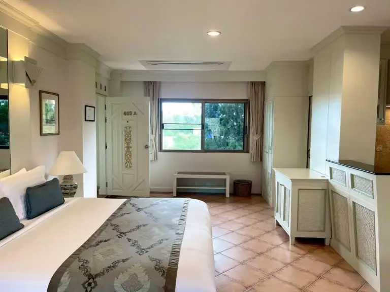 Anantasila Beach Resort Hua Hin elegant room with king bed