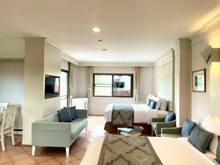 Anantasila Beach Resort Hua Hin family suite with modern decor