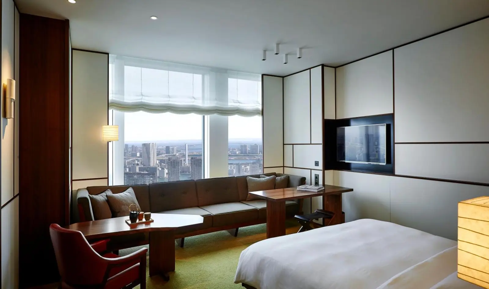 Andaz Tokyo - Un concepto de Hyatt habitación esquinera con vista panorámica