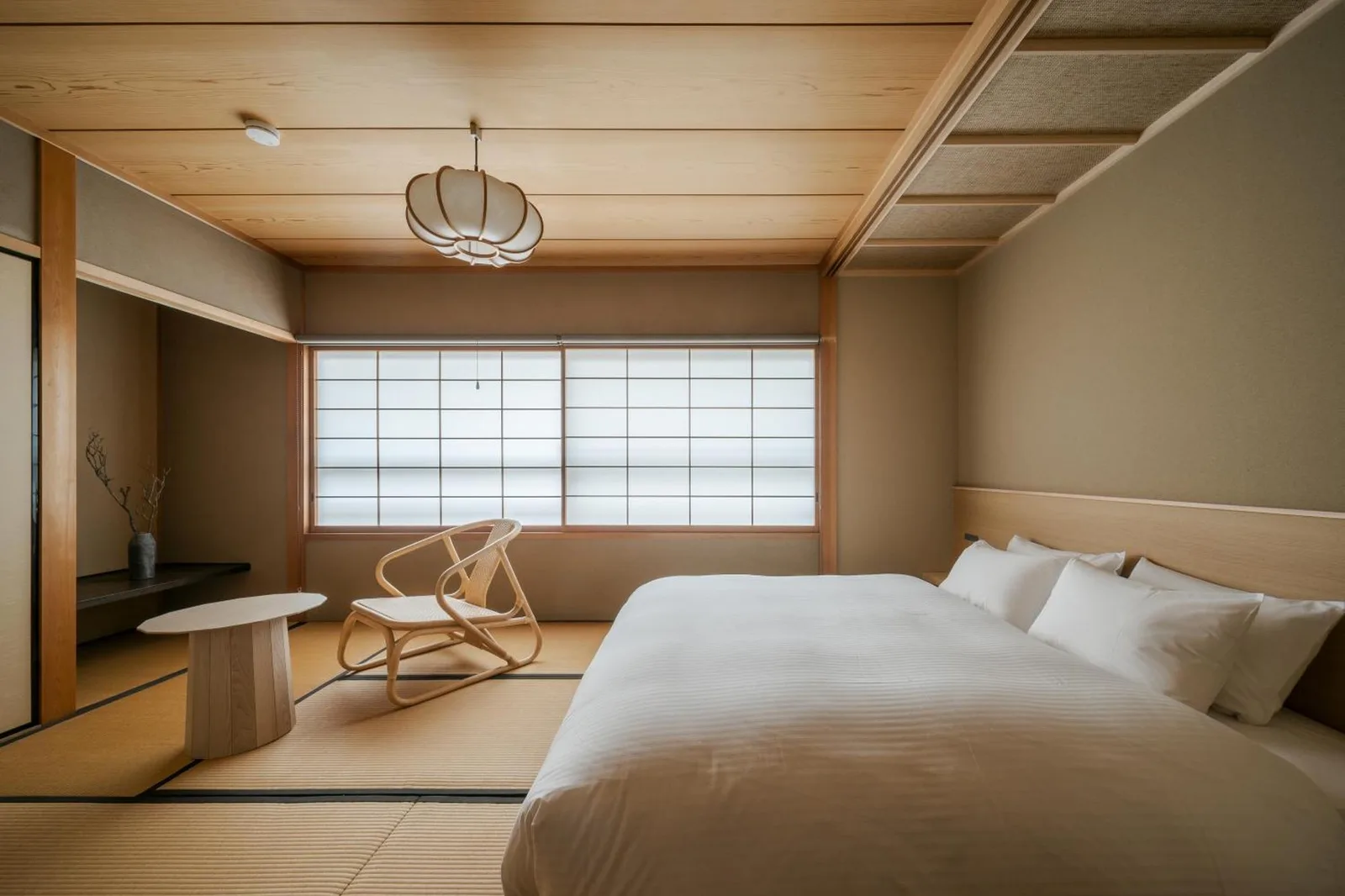 Habitación tranquila para huéspedes en ANJIN Gosho Ebisugawa en Kyoto