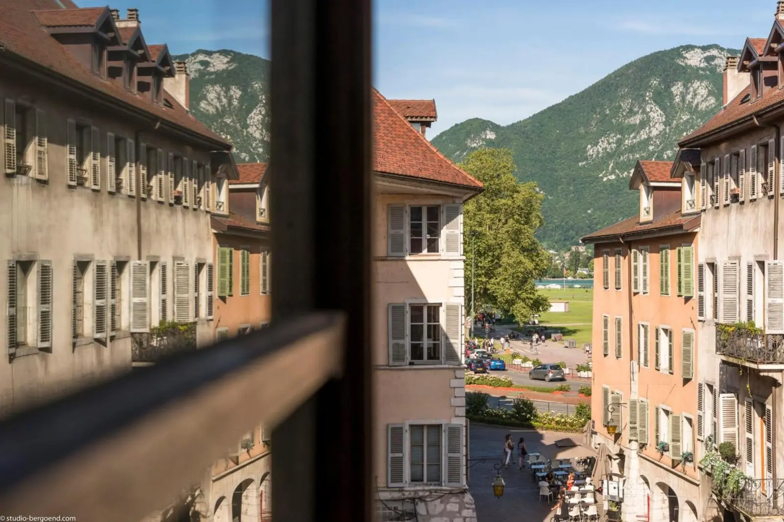 View from Annecy Historical Center