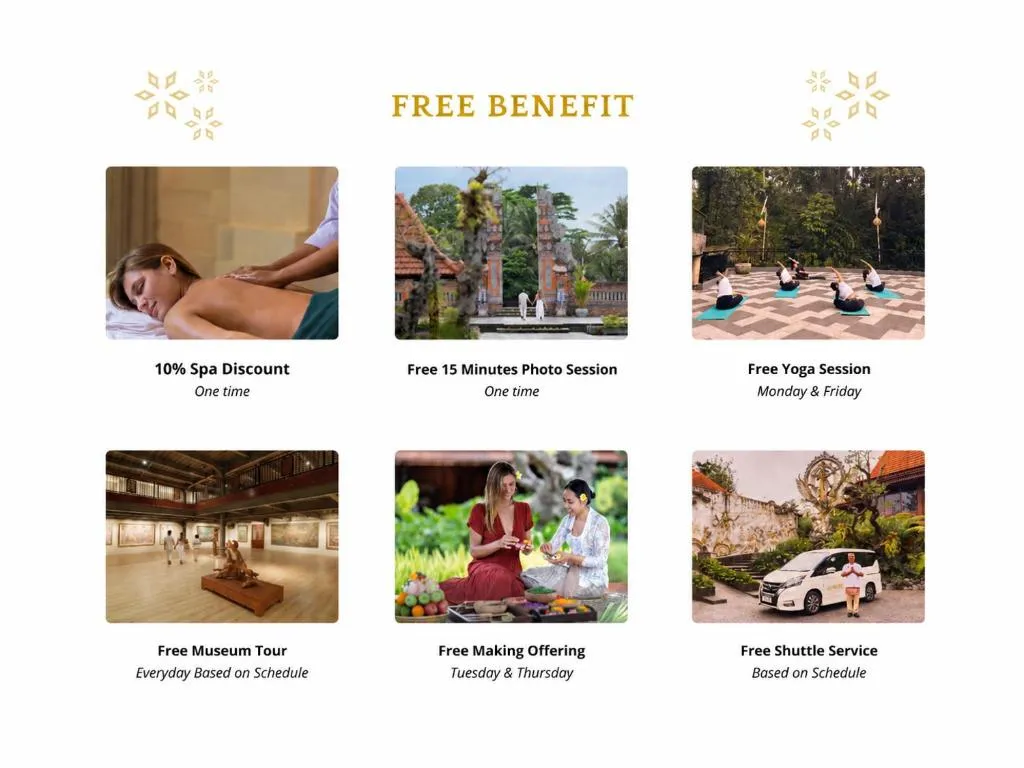 Anumana De Suite promotional benefits