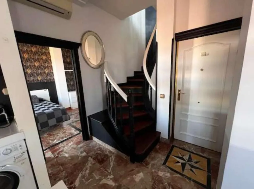 Staircase at Apartamentos El Tiempo Madrid