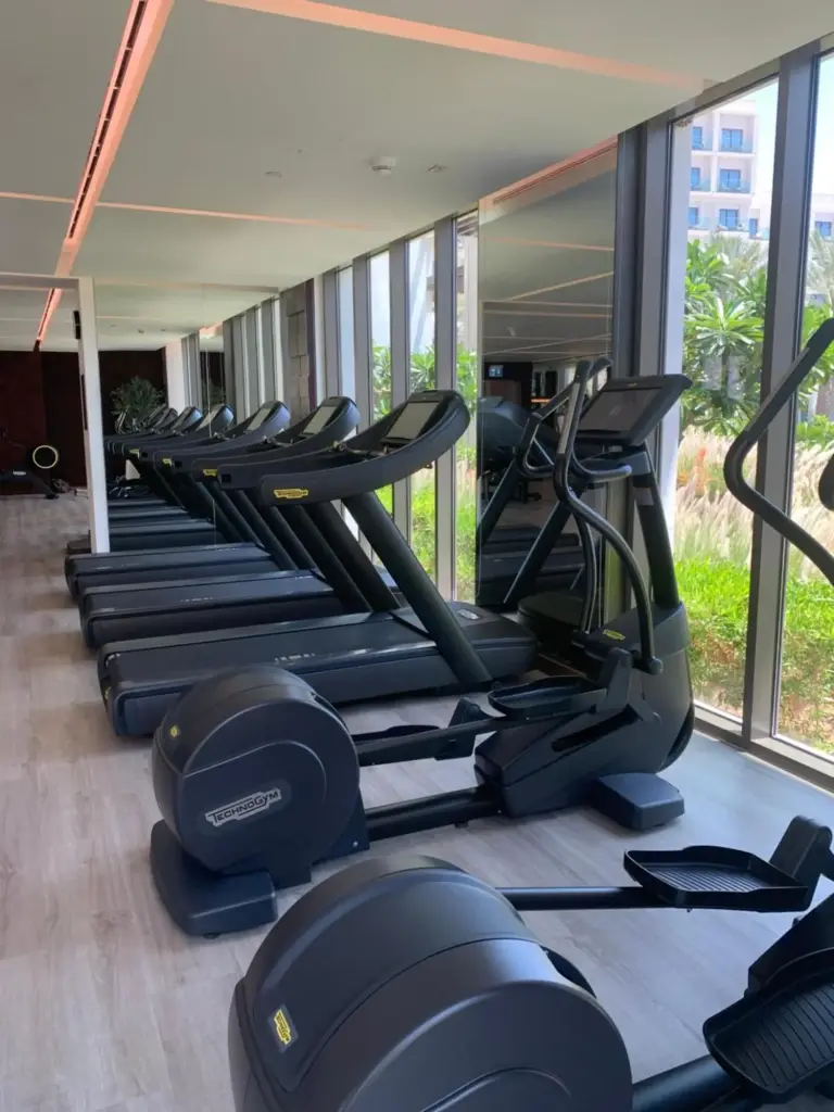 Fitnesscenter im Address Hotel in Khor Fakkan