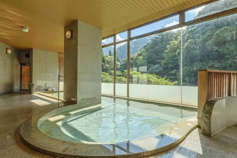Source chaude relaxante à Arima Onsen Gekkoen Korokan
