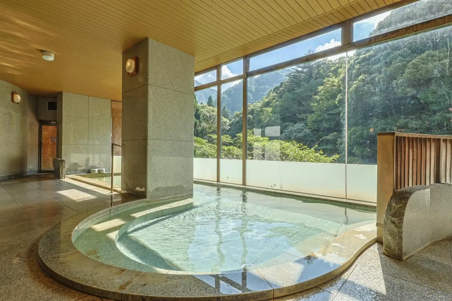 Source chaude relaxante à Arima Onsen Gekkoen Korokan
