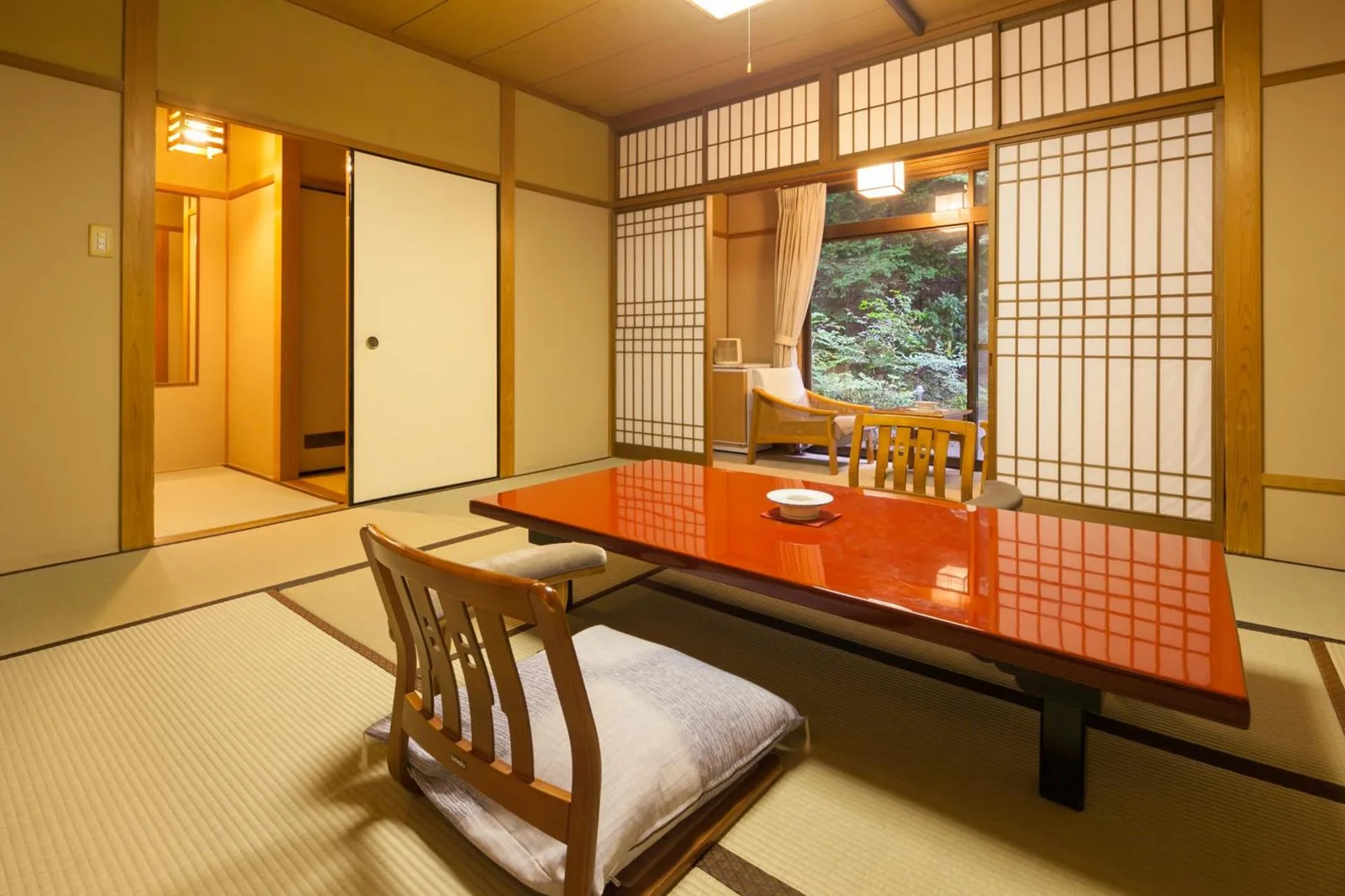 Habitación de huéspedes en Arima Onsen Gekkoen Yugetsusanso