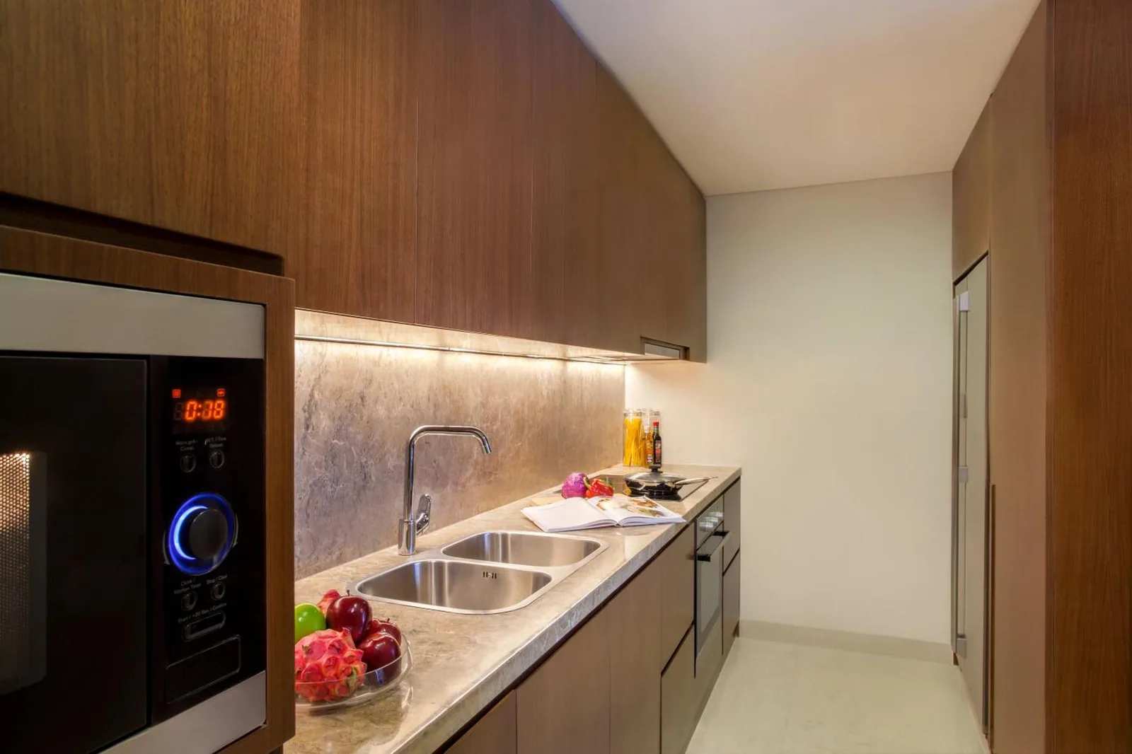 Zona de cocina de Ascott Sudirman Jakarta