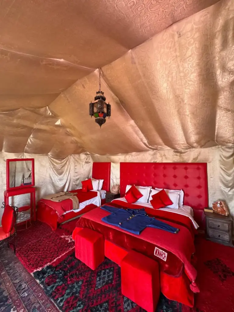Red Themed Room