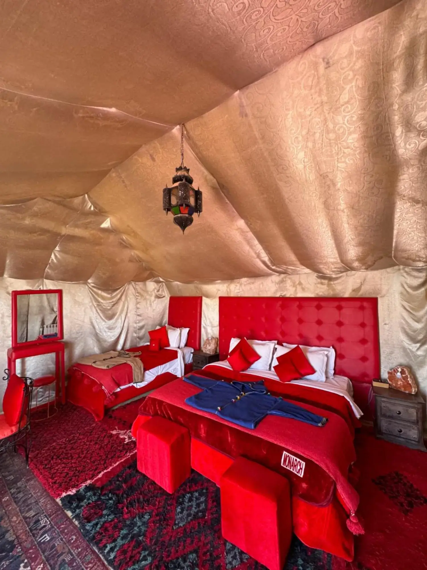 Red Themed Room