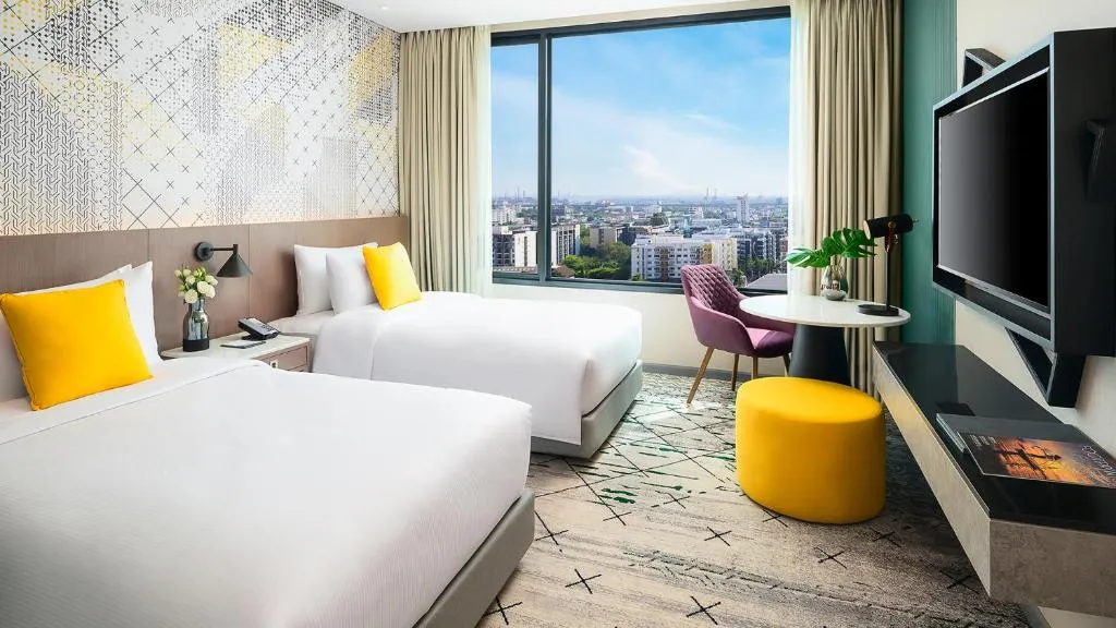 Avani Sukhumvit Bangkok Hotel deluxe twin room