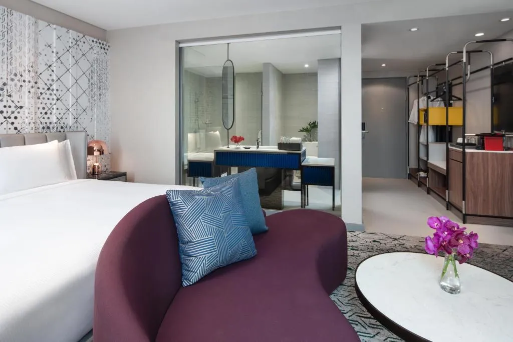 Avani Sukhumvit Bangkok Hotel suite with living area