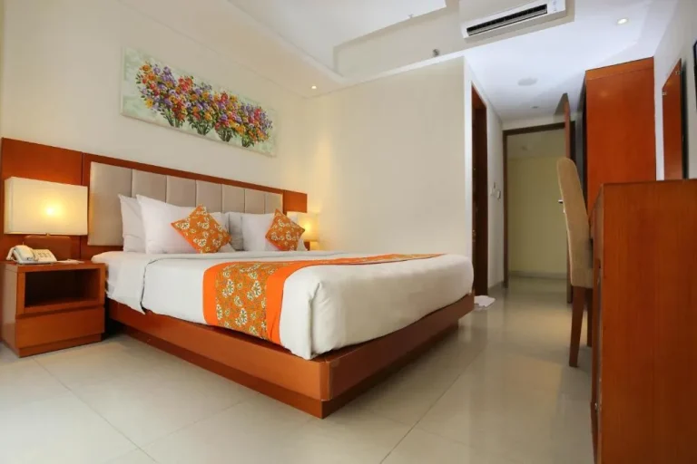 Comfortable guest room in Bali Sun Tropical Hotel & Spa