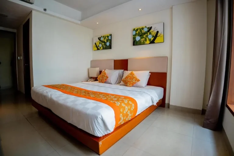 Cozy room interior at Bali Sun Tropical Hotel & Spa