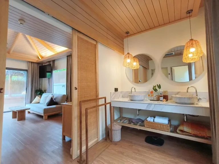 Stylish bathroom in Bandara Spa Resort & Pool Villas