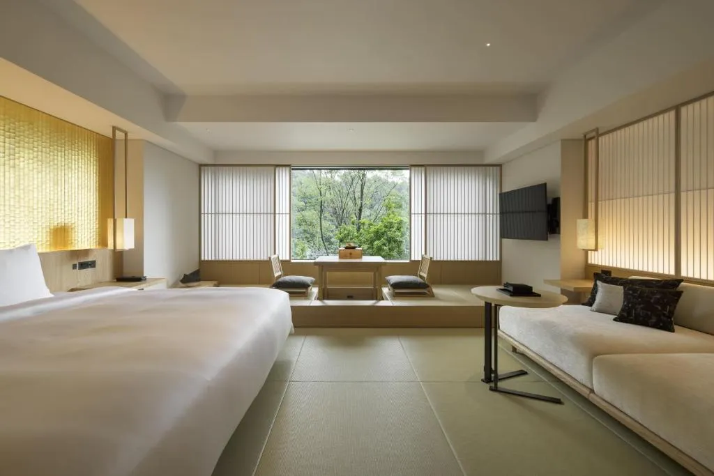 Cozy room at Banyan Tree Higashiyama Kyoto