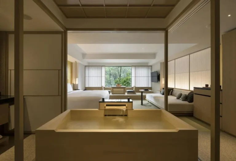 Vista de la habitación en Banyan Tree Higashiyama Kyoto