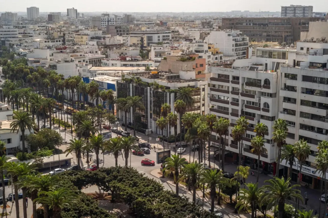 Barceló Anfa Casablanca city skyline view