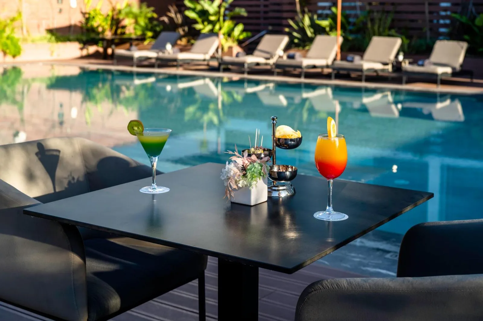 Barceló Anfa Casablanca poolside cocktails