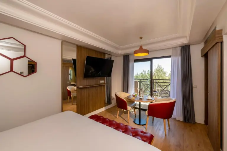 Blick aus einer Suite im Barceló Palmeraie Oasis Resort