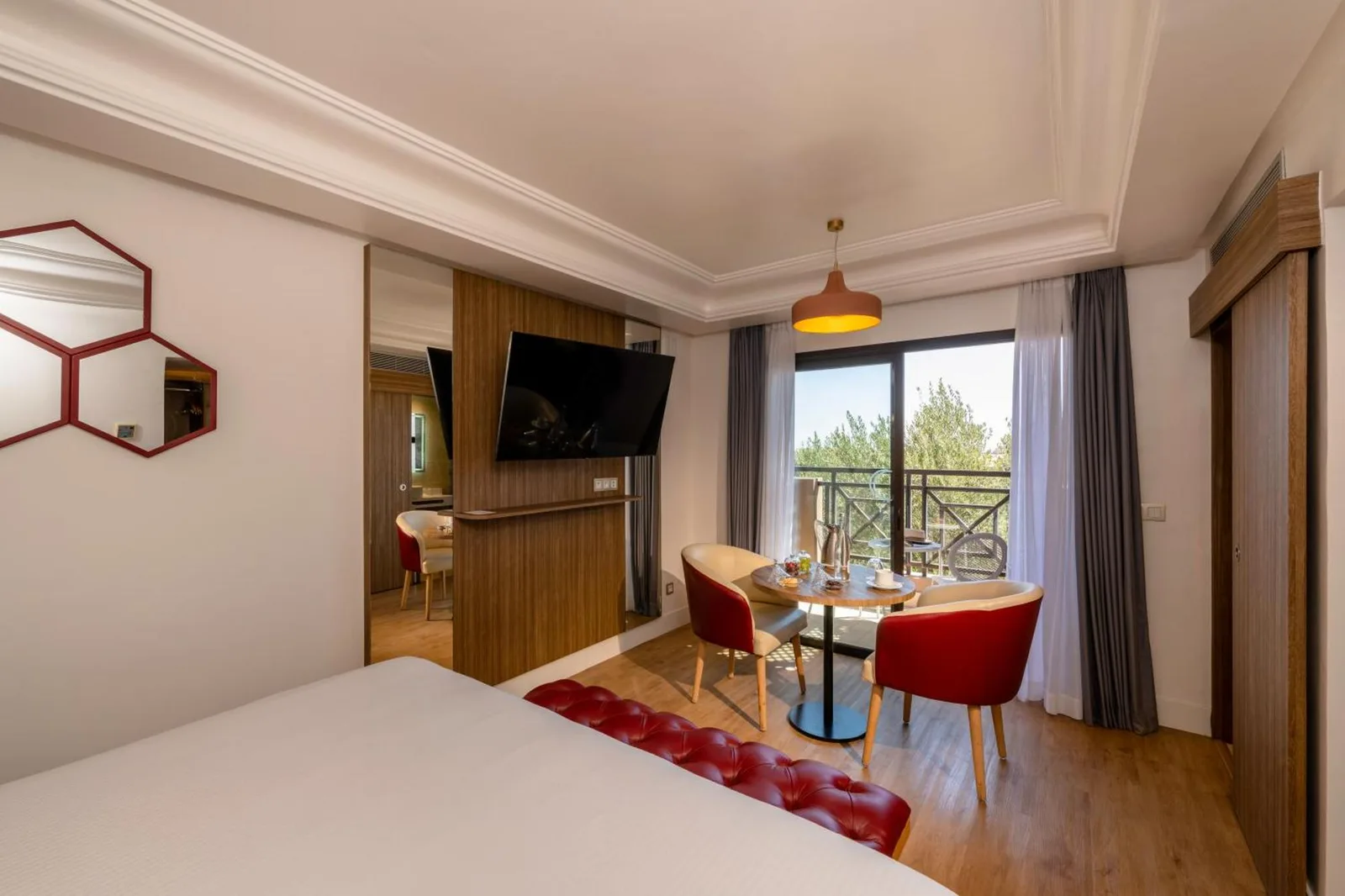 Blick aus einer Suite im Barceló Palmeraie Oasis Resort