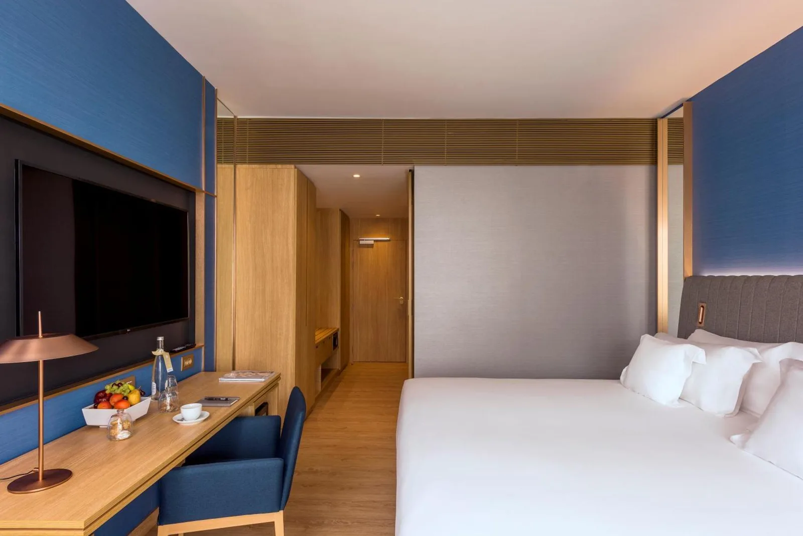 Gemütliche Zimmerinnenausstattung im Barceló Tanger in Tanger