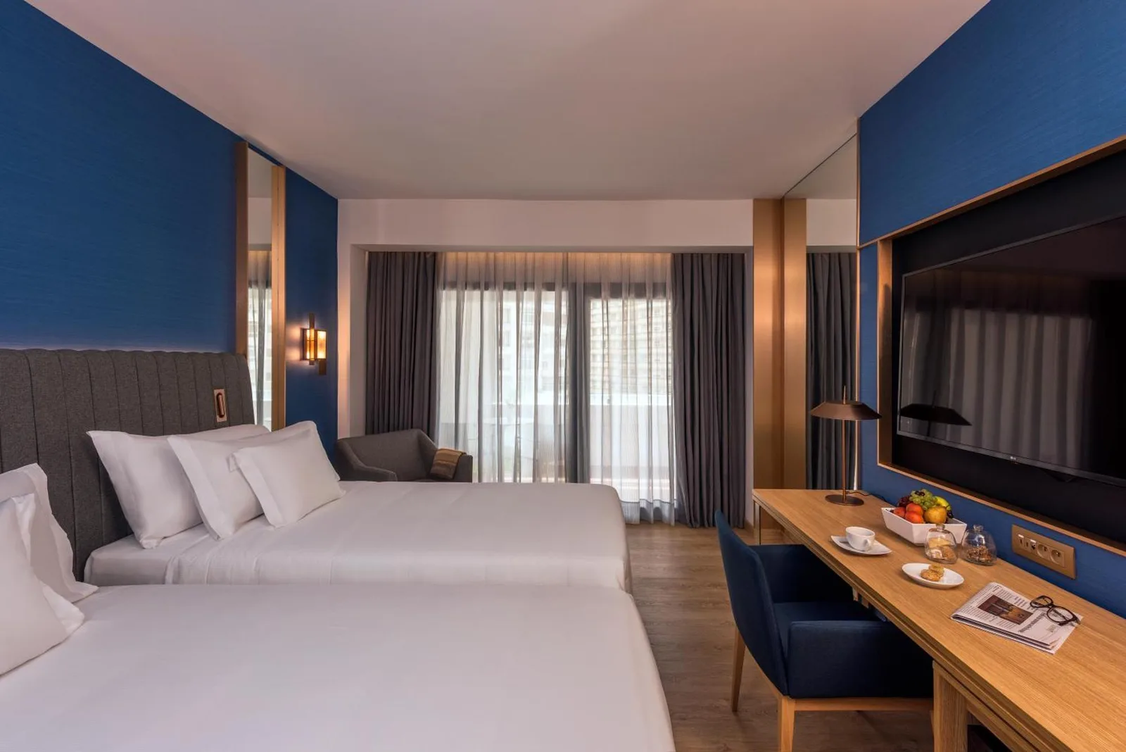 Doppelzimmer mit zwei Einzelbetten im Barceló Tanger in Tanger