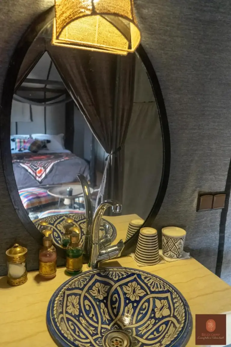 Beldi camp, en Merzouga